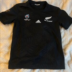 adidas Kids Black All Blacks Jersey